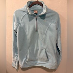 Nike‎ Womens Sz L Therma Fit Golf 1/4 Zip Pullover Fleece Outdoors Hiking